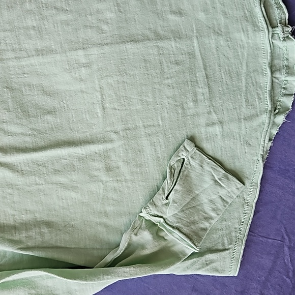 Free People We The Free Arden Tee Light Green XS - Picture 6 of 9